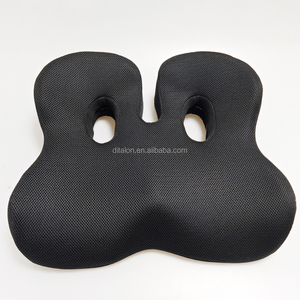 Chỉnh hình bộ nhớ bọt Coccyx Ghế văn phòng đệm không trượt ghế gối cho xương đuôi đau dệt thắt lưng Gối Đệm Ghế - Product Image 2