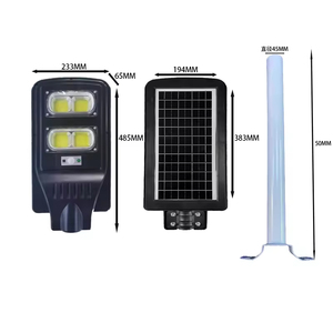 Factory Direct 200W IP67 Waterproof Outdoor LED Solar Street <b>Light</b> Energy-Saving <b>Motion</b> Sensor with Remote Control - Product Image 1
