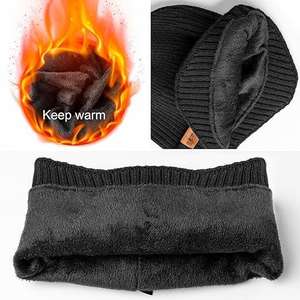 Gorro de Invierno Suave con Orejeras, Bordado 3D Personalizado HKZB, Unisex, Cálido, Tejido Elástico, para Viajes al Aire Libre - Product Image 2