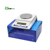 Balance électronique de précision LABTEX LTB-E2002C 0,01 g, calibration externe et interne manuelle, haute précision, écran LCD, laboratoire électrique