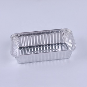 Conteneur en <span class=keywords><strong>aluminium</strong></span> de qualité <span class=keywords><strong>alimentaire</strong></span> / Boîte à lunch à emporter / Plateau avec couvercle en carton ou transparent - Product Image 3