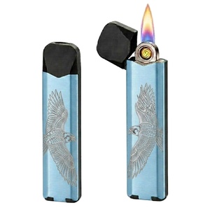 Briquet électronique jetable au butane à bon prix, motif faucon, production quotidienne 16k, en stock en France - Product Image 1