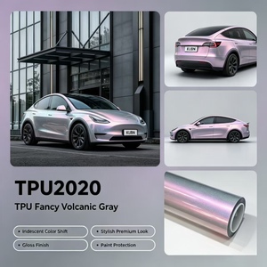 Película de Vinilo para Automóviles TPU Color Rosa Pasión, Vinilo para Envolver Automóviles Completamente, Auto Reparable, 7.5mil, Proveedor de Película Automotriz - Product Image 4