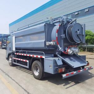 Excavatrice sous vide de camion de nettoyeur d'eaux usées de 2600 gallons utilisée pour le nettoyage des fosses septiques et des tuyaux de toilette - Product Image 5