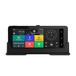 Zimtop 1080P lente dual android gps wifi adas dash cam delantera y trasera del coche del espejo de la cámara del tablero de instrumentos del gps 4g - Product Image 1