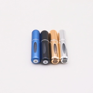 Nhà Cung Cấp 8Ml Tối Giản Đơn Giản Nữ Nước Hoa Chai Nhôm Uốn Phun Atomizer Refill Có Thể Sạc Lại Mini Bouteille De Parfum - Product Image 3