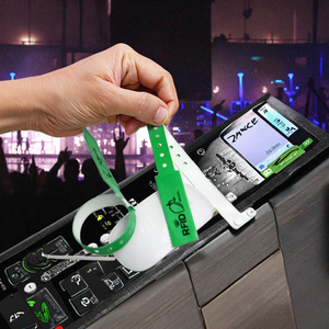 Pulseras NFC RFID 13.56MHz Personalizadas y Económicas con Código QR, Chip de 1K <span class=keywords><strong>Bytes</strong></span>, Material de PVC Impermeable, Tamaños para Adultos y Niños, Control de Acceso - Product Image 5