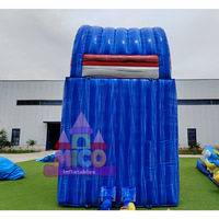 Toboggan aquatique gonflable en PVC souple avec souffleur d'air, idéal pour les mariages, les fêtes, les événements et la location (pour enfants et adultes) - Offre spéciale
