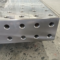Nouvelle plaque de base en fonte revêtue d'azote pour système 3D avec pieds réglables pour soudage de précision (vente en gros usine)