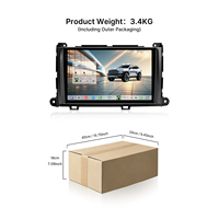 Autoradio Android Youducar pour Toyota Sienna 2011-2014 avec navigation, CarPlay sans fil et aide au recul – Garantie 1 an