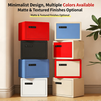 Caja Fuerte Electrónica de Acero, Resistente al Óxido, Anti-Robo, Mini, Oculta, para Guardar Dinero, Joyas y Objetos de Valor en Casa y Oficina