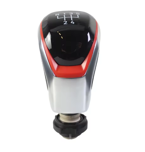 Fetonauton 红色或蓝色换档旋钮适用于大众高尔夫 <span class=keywords><strong>8</strong></span> MK8 (GOLF VIII) 2022-2024 ABS 5/6 速换档杆球头 - Product Image 1