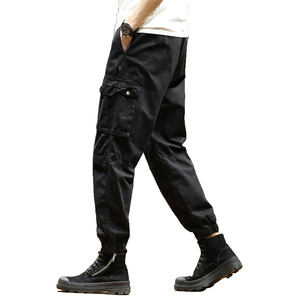 <span class=keywords><strong>กางเกง</strong></span>เอี๊ยมผ้าฝ้ายทวิลทรงฮาเร็มแบบหลวมสำหรับผู้ชาย รุ่น New Works Custom - Product Image 5