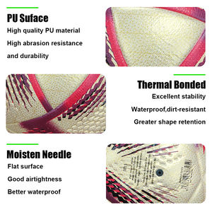 Balón de Fútbol ZUOMAN Dorado de Fábrica al por Mayor, Termosellado de PU, Tamaño 5/4 para Entrenamiento de Adultos con Logo Personalizado - Product Image 5