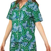 Pyjama Femme Léger à Manches Longues Style Européen et Américain, Imprimé Loisirs, Printemps-Été-Automne-Hiver, pour la Maison, ODM