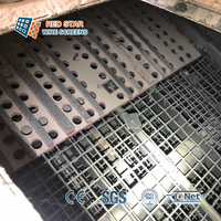 Polyurethan Linearer Hochleistungs-Perforierter Spannschirm für Bergbau-Vibrationsanwendungen ISO9001 Zertifiziert Anpassbare Größe