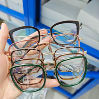Oferta Promocional: Monturas Ópticas de Titanio para Mujer, Aro Completo, Ligeras, Diseños Italianos de Alta Gama, Estilos Variados, Gafas Modernas