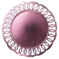 Assiettes de présentation en plastique pour hôtels, mariages, fêtes et événements – Idéales pour les dîners et les occasions spéciales