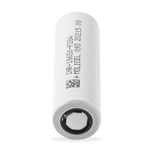 Batería de Litio Ternaria 18650 P26A, Voltaje 3.7 Voltios, Capacidad 2600 mAh, Descarga 10C para Vehículos Aéreos <span class=keywords><strong>No</strong></span> Tripulados - Product Image 2