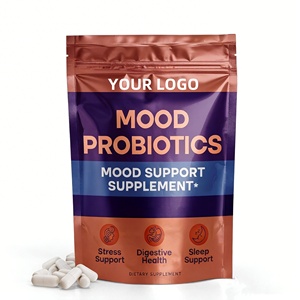 Probiótico para el Estado de Ánimo para Mujeres y Hombres, Suplemento Clínicamente Estudiado para el Apoyo Digestivo y del Estado de Ánimo, Lactobacillus Rosell y Bifidobacterium - Product Image 1