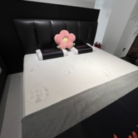 Maßgefertigtes Modernes Softbett mit Verstellbarem Rahmen, Aufprallschutz-Design, Umweltfreundlich und Langlebig für Familien mit Kindern