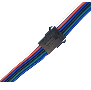 Direktlieferung ab Werk: 2-adriges SM-Anschlusskabel 2,54 mm² Kabelbaum für LED-Downlights und Deckenleuchten mit Stecker und Buchse - Product Image 3