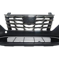 86511-N9000 Cache de calandre avant en plastique noir mat, pièce de rechange pour carrosserie automobile, pare-chocs avant pour Tucson 2021
