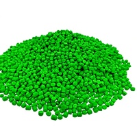QE4021 Granulés de masterbatch vert brillant, résistants aux UV, ignifuges et aux produits chimiques, qualité moulage EVA, ISO9001