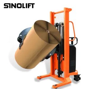 Lifter Semi Electric Stacker Sinolift ZJ100 Roll Reversal Lifter Semi Electric Roll Reversing Stacker