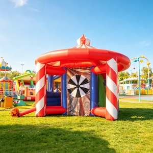 Juego Inflable 3 en 1 para Fiestas y Eventos, Alquiler de Equipos para Fiestas, Juegos Combinados Interactivos de Carnaval - Product Image 1