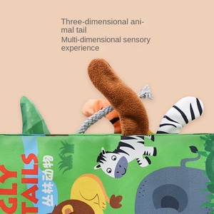 Libro <span class=keywords><strong>de</strong></span> tela <span class=keywords><strong>de</strong></span> educación temprana <span class=keywords><strong>para</strong></span> bebé, juguete suave y silencioso, libro <span class=keywords><strong>de</strong></span> iluminación <span class=keywords><strong>de</strong></span> papel con anillo transfronterizo <span class=keywords><strong>para</strong></span> <span class=keywords><strong>niños</strong></span> - Product Image 4