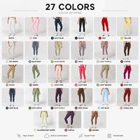 Leggings de yoga GH personnalisés à taille haute avec cordon de serrage, effet push-up, brossés, séchage rapide, respirants, pour la course et le fitness