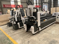 Découpeuse laser CNC haute vitesse pour tubes et tuyaux, modèle 6024, diamètre 240 mm, deux mandrins, machine de découpe CNC