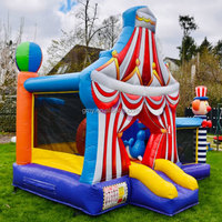 GMY Structures gonflables de carnaval et de cirque, châteaux gonflables et trampolines, maison de jeu pour enfants, aire de jeux avec toboggan pour la location