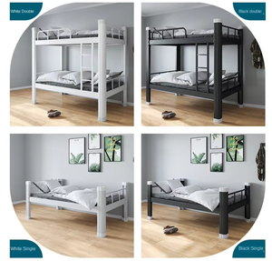 Literas de madera de dos pisos modernas y versátiles para dormitorios para escuelas, hoteles, apartamentos, universidades, hospitales y dormitorios - Product Image 5