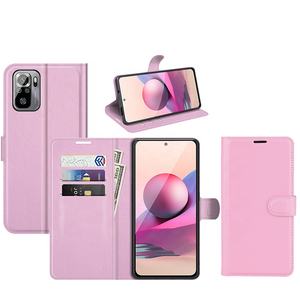 Pour <span class=keywords><strong>Redmi</strong></span> <span class=keywords><strong>Note</strong></span> <span class=keywords><strong>10</strong></span> 14s 4G 10S Lichi Pu cuir portefeuille porte-carte étui à rabat K60 <span class=keywords><strong>Pro</strong></span> K60E - Product Image 1