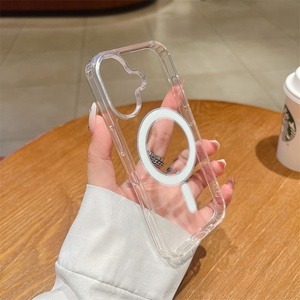 Transparent Acrylic Phone case With <b>Box</b> for <b>iPhone</b> 17 16 15 Pro Clear Magnetic Phone Cover for <b>iPhone</b> 17 Pro Max 17 Air - Product Image 4