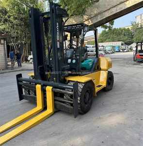 Montacargas Diésel Komatsu de 10 Toneladas Usado, Original de Japón, Modelo FD100-7 2023, Económico - Product Image 2