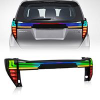 Feu arrière LED RVB de luxe moderne Wenye pour Toyota Innova 2016-2022, avec indicateur dynamique et ensemble de freinage inversé