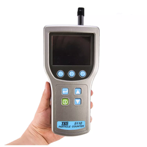 เครื่องวัดฝุ่นแบบดิจิตอล TES-5110 สำหรับห้องคลีนรูม วัดอนุภาคขนาด 0.3 ไมครอน ถึง 10 ไมครอน อุณหภูมิ 10-40 องศาเซลเซียส - Product Image 3