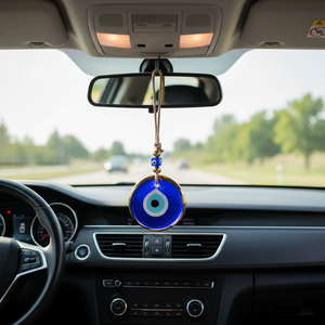 Ornement Evil Eye avec garniture dorée 10x30cm Cadeaux de voiture - Product Image 3