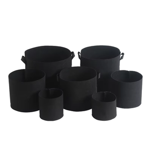 Sac de culture réutilisable et durable DaringFish en fibres végétales noir et blanc (capacité 30 gallons) pour la plantation des myrtilles - Product Image 5