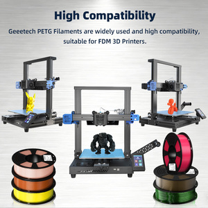 Geeetech Großhandelspreis PETG 3D-Drucker Filament Bulk OEM/ODM Maßanfertigung 1,75mm 1kg/5kg/10kg PETG Mehrfarbiges Druckfilament - Product Image 5