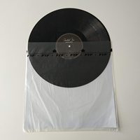 Manchon intérieur LP archivistique antistatique en PE plus épais avec papier de riz pour la protection des enregistrements 33 tr/min