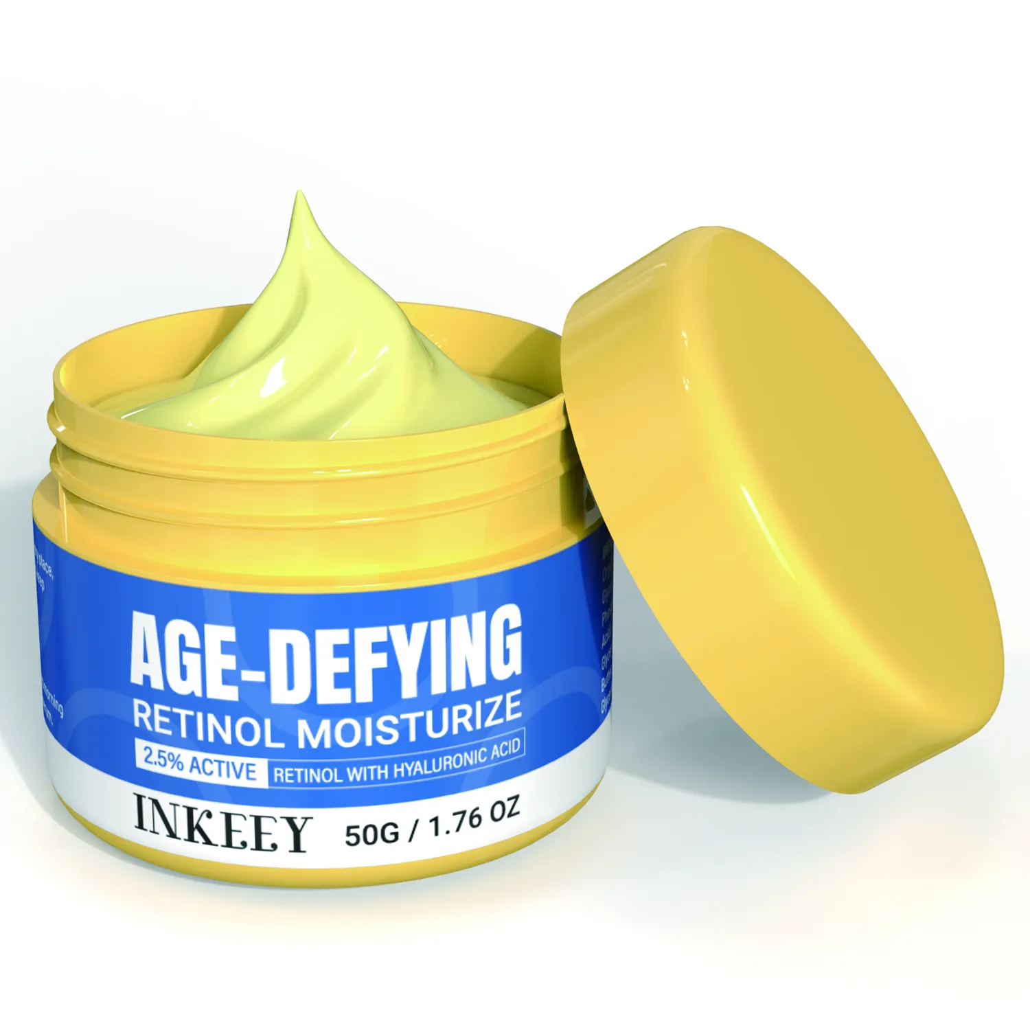 Crema Anti invecchiamento per la cura della pelle che stringe la vitamina E il collagene ripara la crema per il viso al retinolo