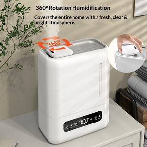 Humidificador Atomizador Nuevo de Fabricante OEM para Gran Volumen de Niebla, Adición de Agua Silenciosa, Humidificador Ultrasónico de Aromaterapia - Product Image 4