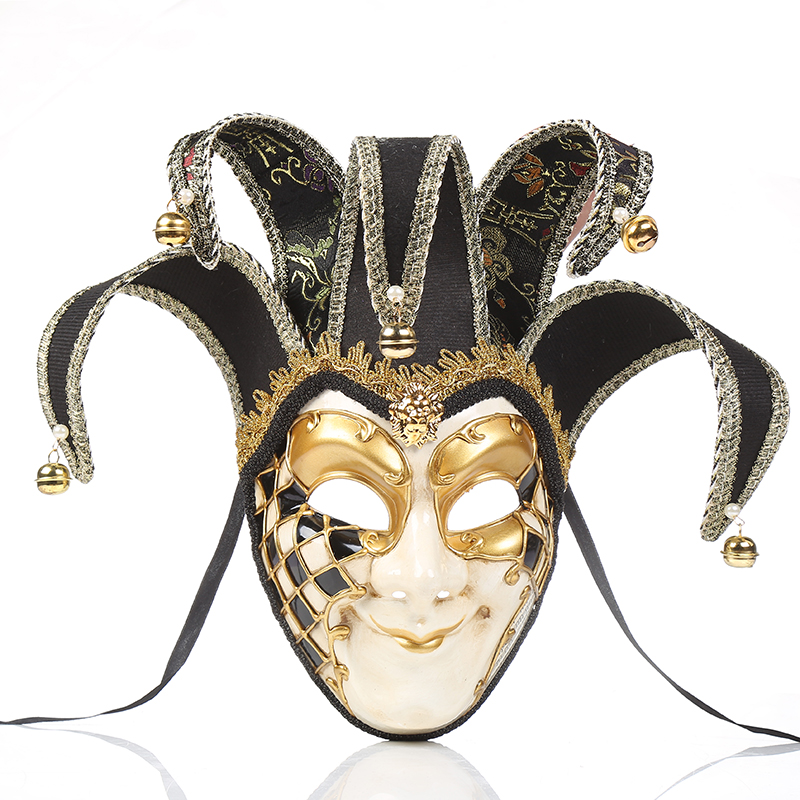 Maschera di carnevale di carnevale della parete della maschera veneziana dipinta a mano all'ingrosso