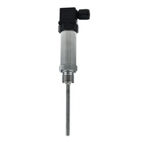 Tahan panas pt100 sensor suhu sensor suhu pemancar suhu terintegrasi RS485 4-20ma modul 0-10v