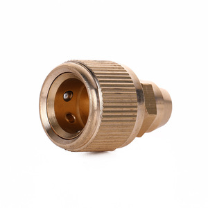 Connecteur rapide à 3 points tout en cuivre, adaptateur de tuyau d'eau de 8 mm pour tuyau en PVC, type enfichable - Product Image 3
