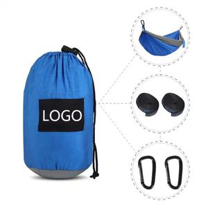 Hamac de camping portable léger double et simple avec logo personnalisé pour l'extérieur - Product Image 3